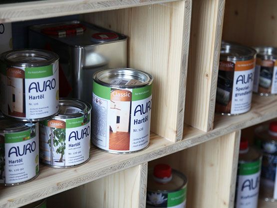 Auro Lacke Farbe Schubert + Kuehnt