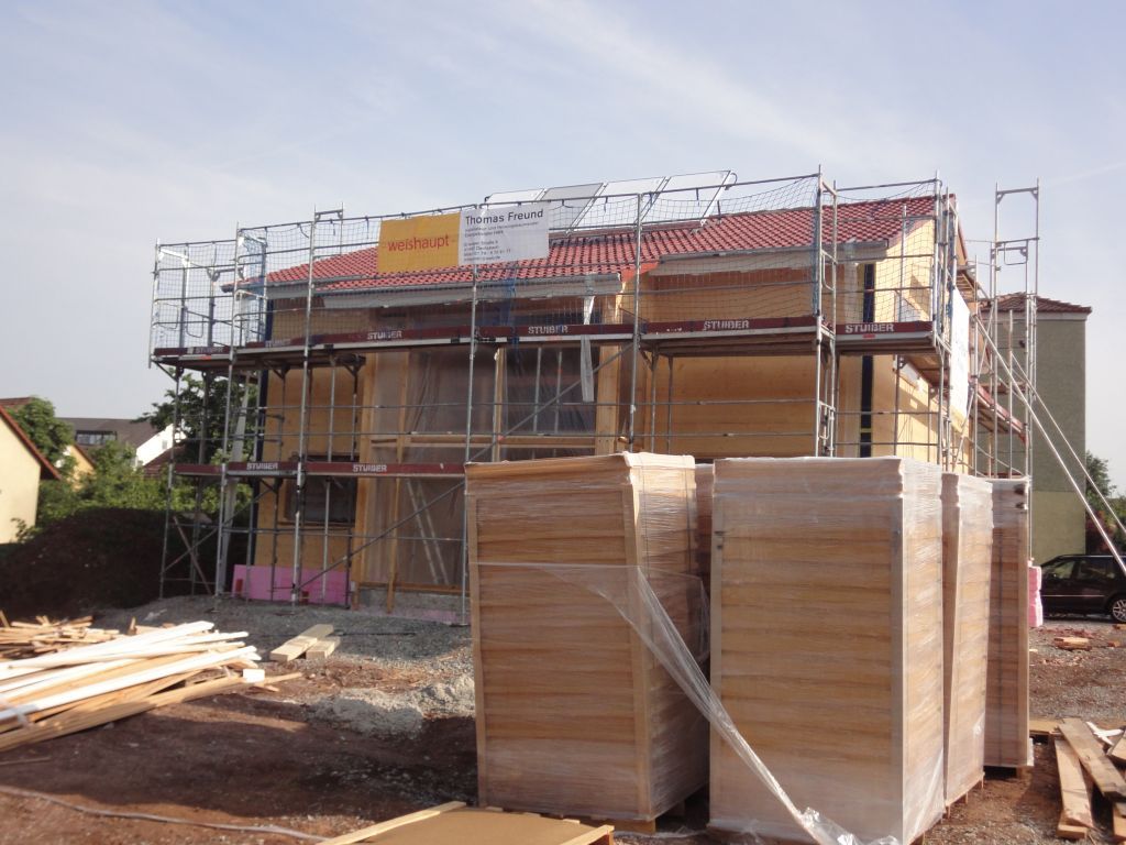 Ferienhaus Flachslanden Rohbau