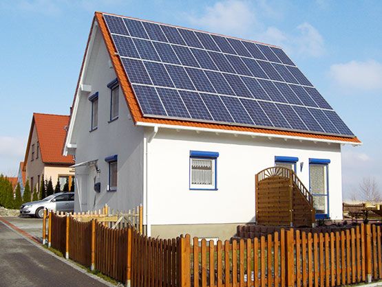 Photovoltaikanlagen gewonnene Strom im eigenen Stromnetz verwenden