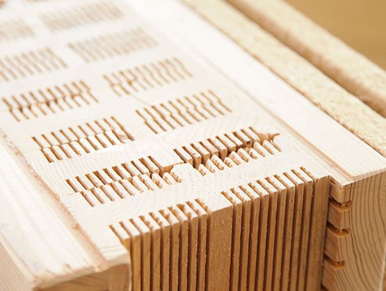 Bauen mit dem H.R.W. Vollholzwandsystem