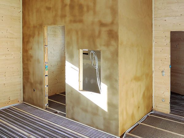 Lehmbau Wand- und Deckenverkleidung Schubert + Kühn