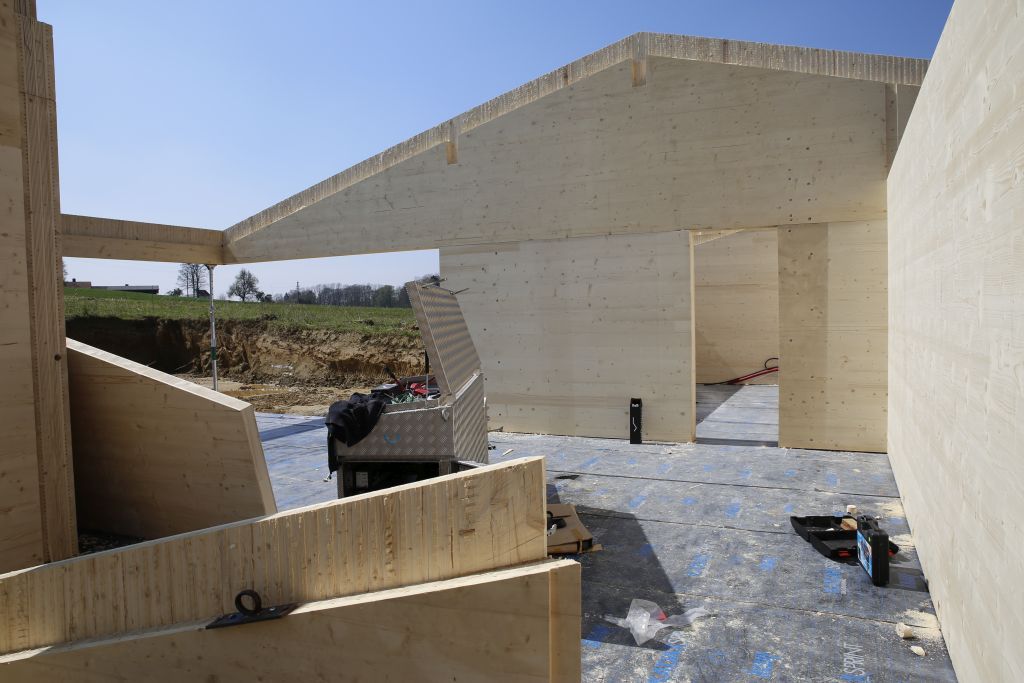 Einfamilienhaus in Hochburg-Ach von Schubert + Kühn